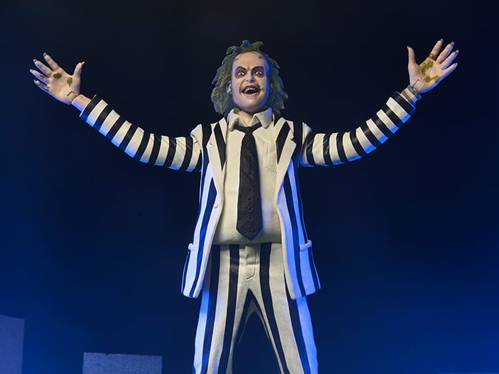 Beetlejuice (Black and White Suit) Action Figure (preorder Q4)