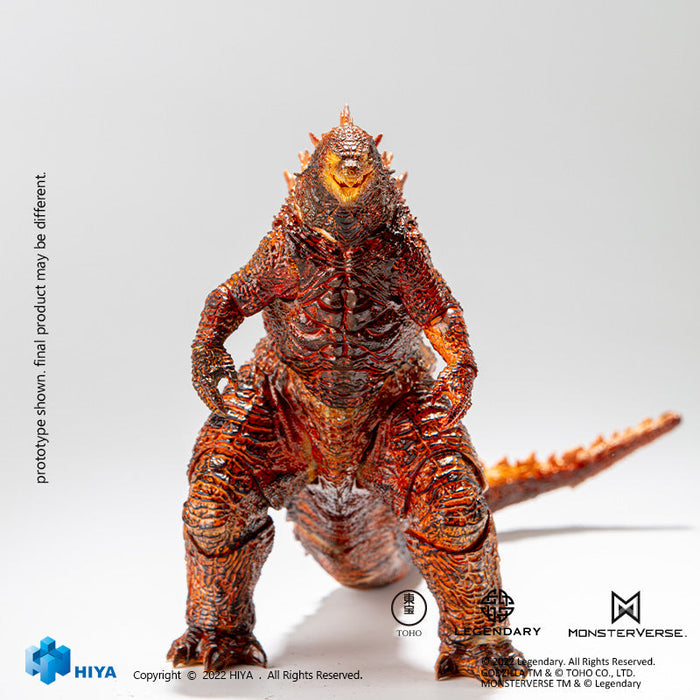 HIYA Exquisite Basic Series - Godzilla King of the Monsters Burning - Godzilla Action Figure (preorder) - Collectables > Action Figures > toys -  HIYA TOYS