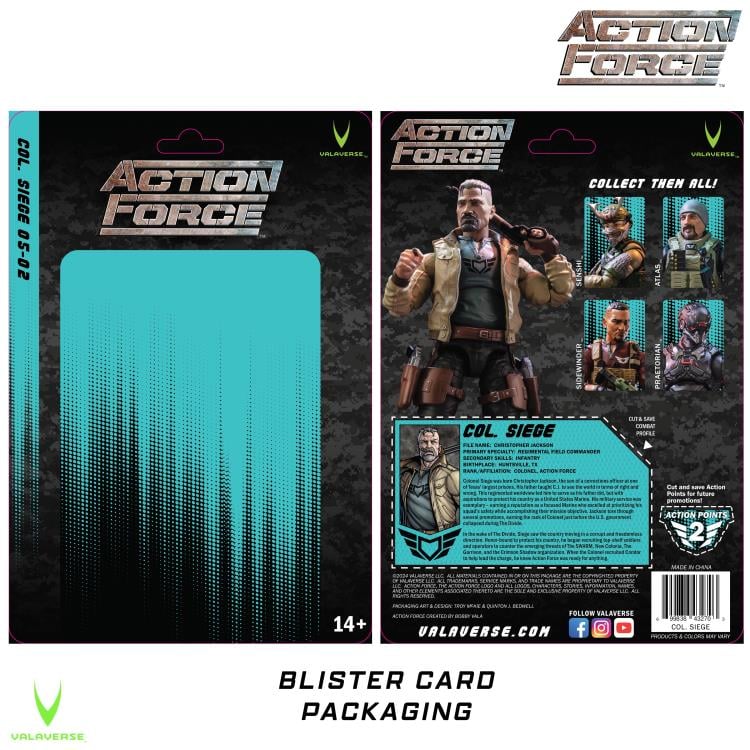 Action Force Col. Siege 1/12 Scale Action Figure - Collectables > Action Figures > toy -  VALAVERSE