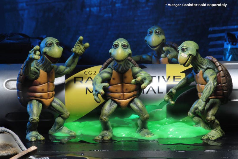 Teenage Mutant Ninja Turtles Movie Baby Turtles 1:4 Scale Action Figure 4-Pack - Action & Toy Figures -  Neca