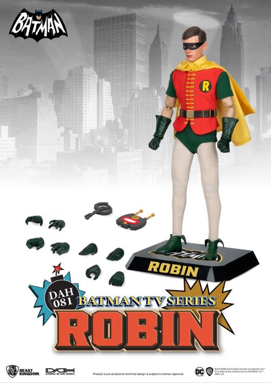 Beast Kingdom - Batman Classic TV Series Dynamic 8ction Heroes DAH-081 Robin (preorder Q4 2024) - Collectables > Action Figures > toys -  Beast Kingdom