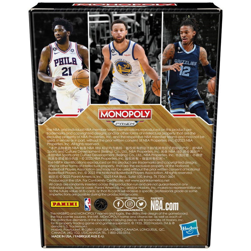 Monopoly Prizm: 2022-23 NBA Trading Cards Booster Box - Card Games > Collectables > TCG > CCG -  Hasbro