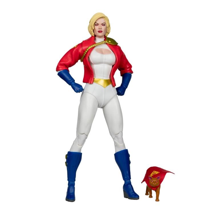 DC Multiverse Collector Edition - Power Girl: Reborn - Power Girl - Platinum / Chase - Collectables > Action Figures > toys -  McFarlane Toys