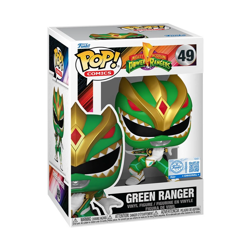 Funko POP! - Mighty Morphin Power Rangers - Green Ranger - Exclusive - Collectables > Action Figures > toys -  Funko
