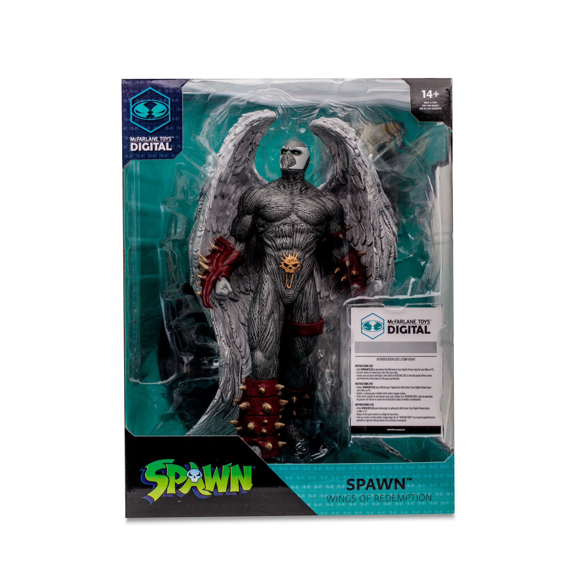 SPAWN フィギュア　wing spawn ウイングスポーン Spawn (Wings of Redemption) 1:8 Scale Statue Collectible — Toy Snowman