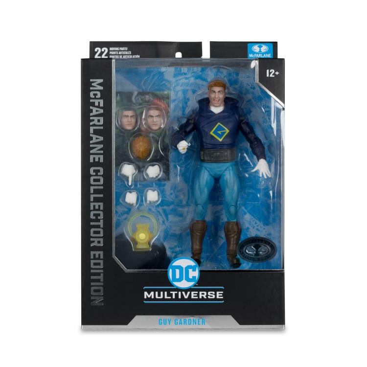 DC Multiverse Collector Edition - Green Lantern Corps - Guy Gardner - Platinum / Chase - Collectables > Action Figures > toys -  McFarlane Toys