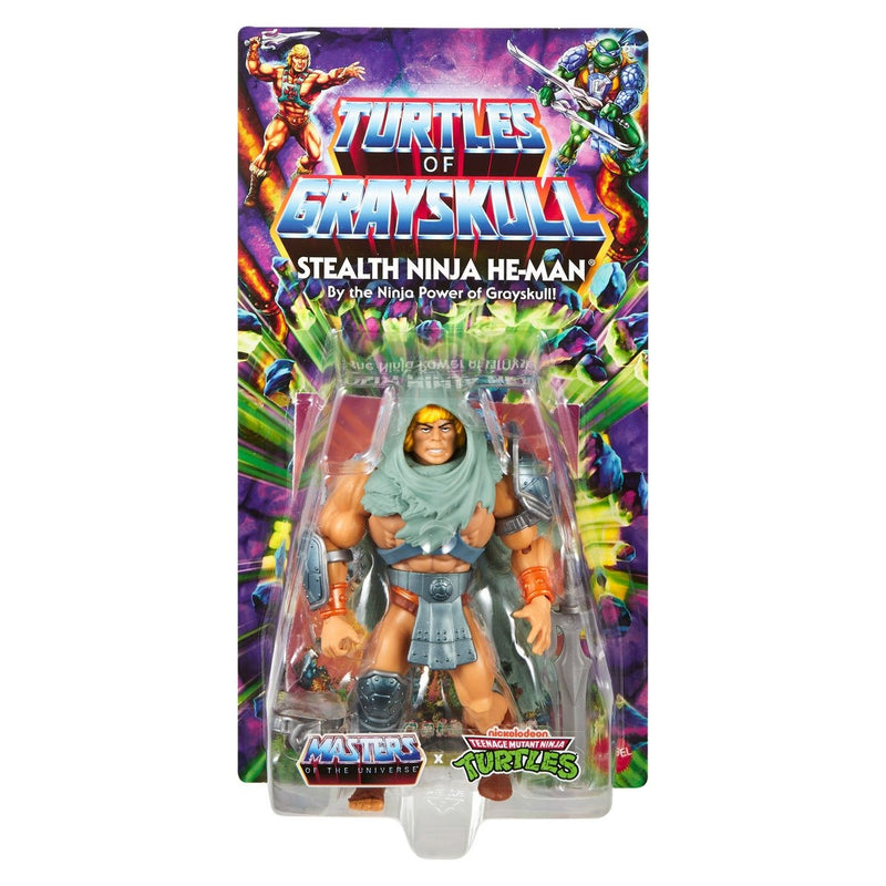 Masters of the Universe - Origins Turtles of Grayskull - Stealth Ninja He-Man - Collectables > Action Figures > toys -  mattel