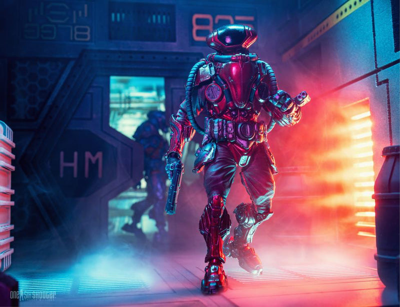 T.U.5.C.C. Pilot - Cosmic Legions - OUTPOST: ZAXXIUS (preorder) - Collectables > Action Figures > toys -  Four Horsemen