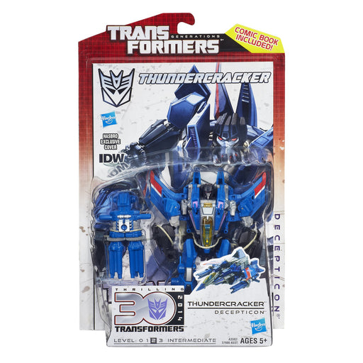 Transformers Generations Thundercracker Deluxe Action Figure and Comic Book - Collectables > Action Figures > toys -  Hasbro