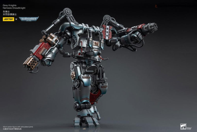 JoyToy - Warhammer 40K Grey Knights Nemesis Dreadknight with Terminator Caddon Vibova (preorder) - Collectables > Action Figures > toys -  Joy Toy