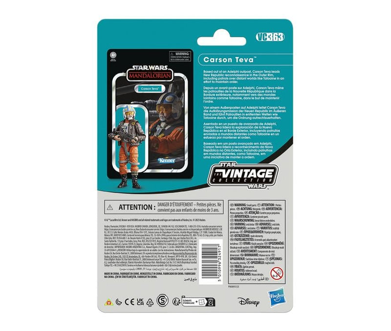 Star Wars: The Vintage Collection Carson Teva (The Mandalorian) Action Figure - Collectables > Action Figures > toys -  Hasbro