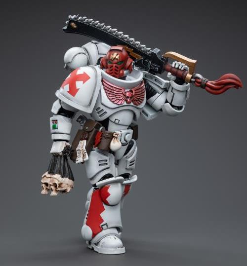 Warhammer 40k - White Scars - Assault Intercessor Sergeant Tsendbaatar - Collectables > Action Figures > toys -  Joy Toy