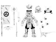 Usagi Yojimbo - Samurai Usagi Yojimbo (Black & White Ver - Samurai - Collectables > Action Figures > toys -  Neca