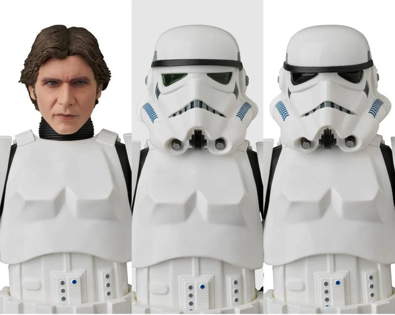 Star Wars MAFEX #258 Han Solo (Stormtrooper Disguise) - Action & Toy Figures -  MAFEX