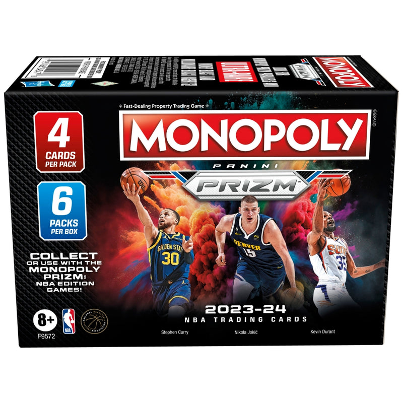nba booster box Monopoly Prizm: 2023-24 NBA Trading Cards Booster Box Booster Pack — Toy Snowman