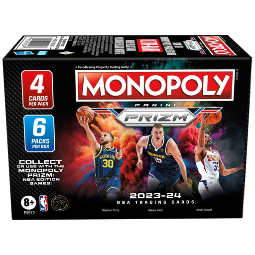 Monopoly Prizm: 2023-24 NBA Trading Cards Booster Box Booster Pack - Card Games > Collectables > TCG > CCG -  Hasbro