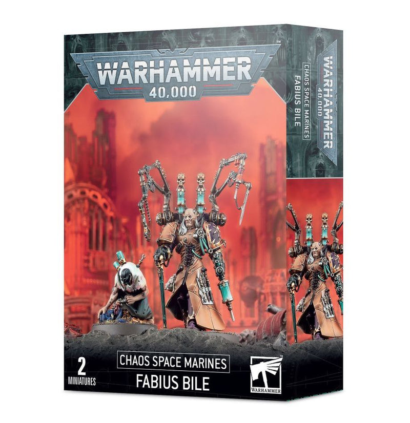 Warhammer 40,000 - Chaos Space Marines - Fabius Bile - Miniature -  Games Workshop
