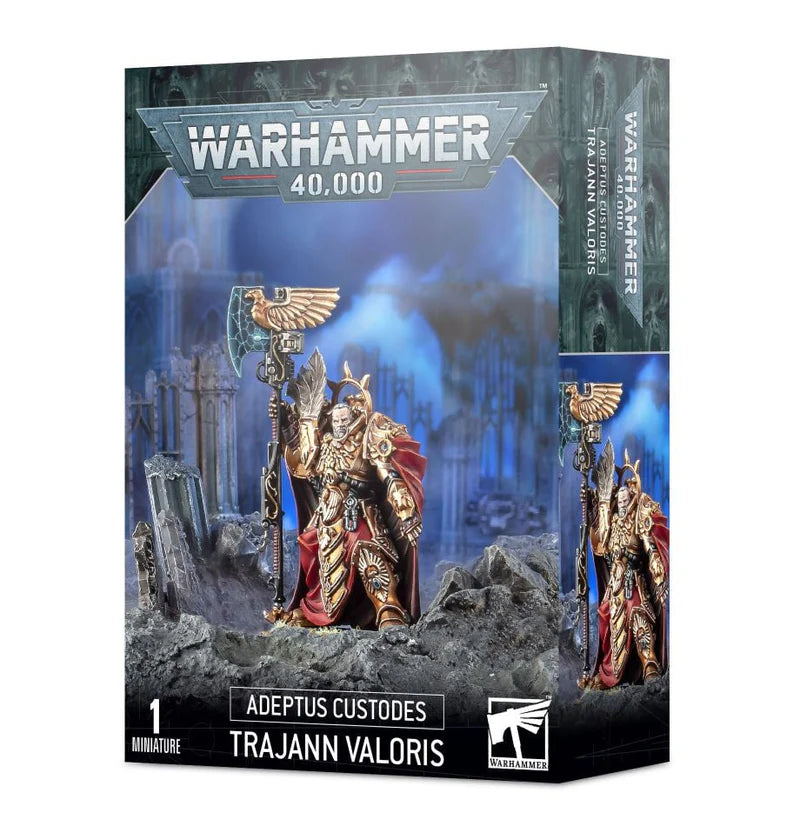 Warhammer 40,000 - Adeptus Custodes - Trajann Valoris - Miniature -  Games Workshop