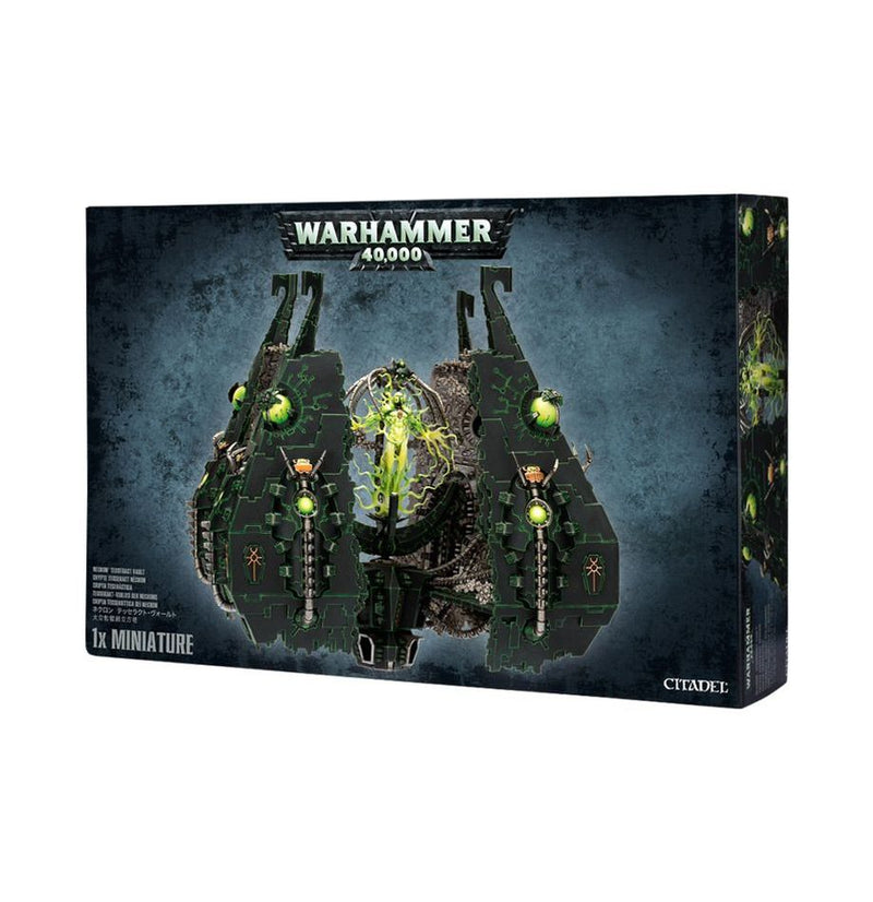 Warhammer 40,000 - Necrons - Tesseract Vault / Obelisk & Transcendent C'tan - Miniature -  Games Workshop