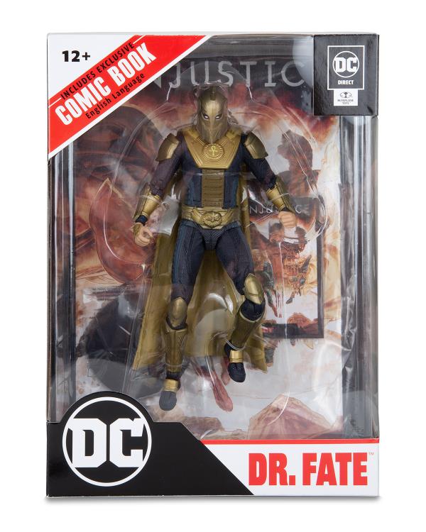 MCFARLANE TOYS - Injustice Page Punchers Dr. Fate 7" Figure with Comic - Collectables > Action Figures > toys -  McFarlane Toys