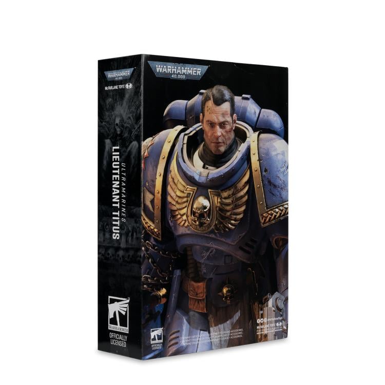 Warhammer 40,000: Space Marine 2 Ultramarines Lieutenant Titus Action Figure - Collectables > Action Figures > toys -  McFarlane Toys