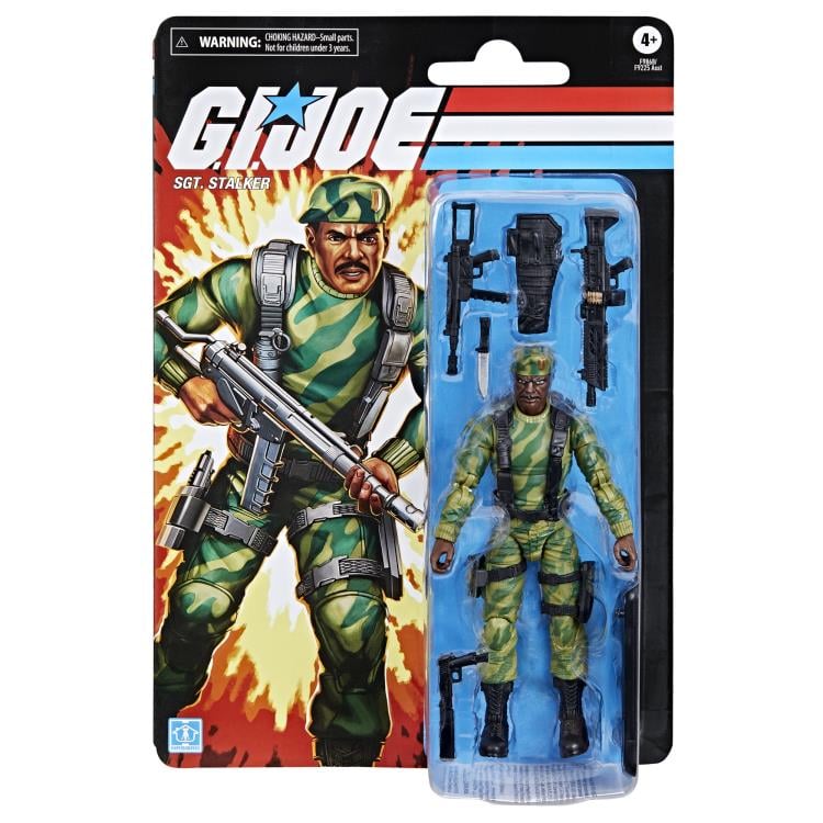 G.I. Joe 3.75" Retro Collection - Sgt. Stalker (Subpar Packaging) - Collectables > Action Figures > toys -  Hasbro