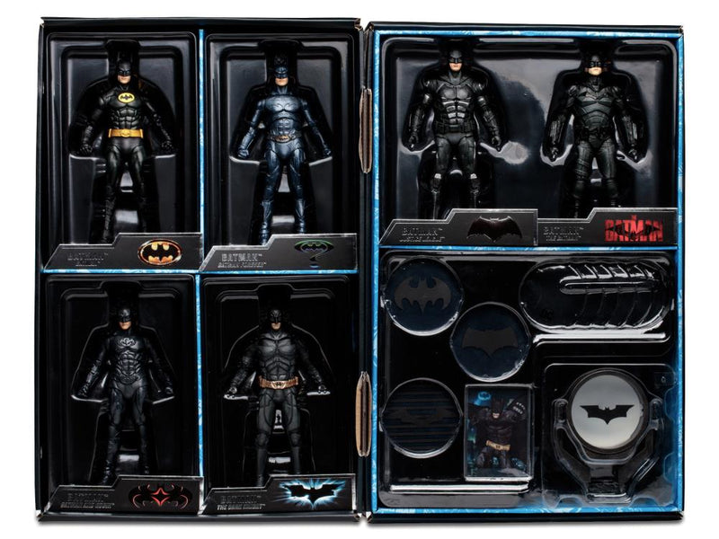 McFarlane Toys - DC Multiverse WB100 Batman The Ultimate Movie Collection -  6-Pack (preorder) - Collectables > Action Figures > toys -  McFarlane Toys