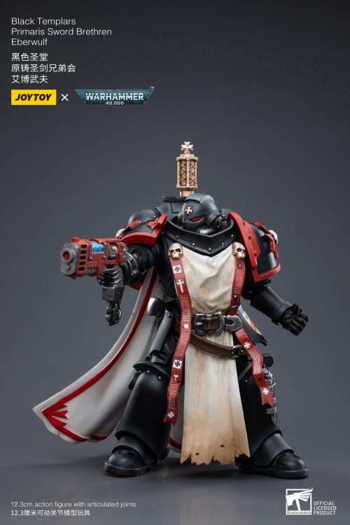 Warhammer 40K - Black Templars - Primaris Sword Brethren Eberwulf - Collectables > Action Figures > toys -  Joy Toy