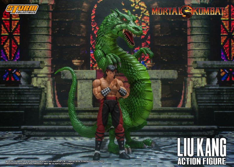 Storm Collectibles - Mortal Kombat VS Series Liu Kang and Dragon - Collectables > Action Figures > toys -  Storm Collectibles