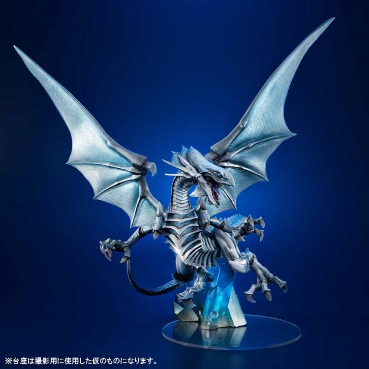 MEGAHOUSE - Yu-Gi-Oh! Duel Monsters Art Works Monsters Blue-Eyes White Dragon (Holographic Edition) - statue -  MEGAHOUSE CORPORATION