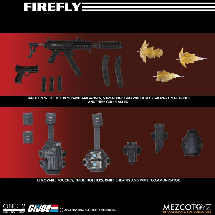 Mezco - G.I. Joe One:12 Collective Firefly (preorder) - Collectables > Action Figures > toys -  MEZCO TOYS