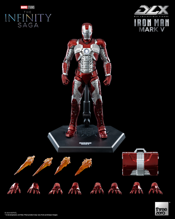 ThreeZero - Marvel Studios: The Infinity Saga: DLX Iron Man Mark 5 (preorder Jan/Dec) - Collectables > Action Figures > toys -  ThreeZero