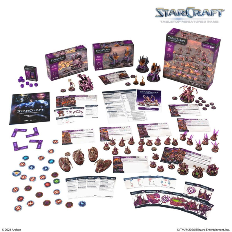 Archon Studio - Starcraft - Zerg Bundle (Preorder Dec 2026)