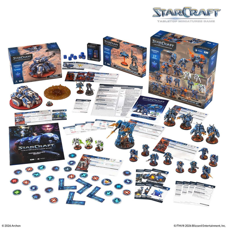 Archon Studio - Starcraft - Terran Bundle (Preorder Dec 2026)