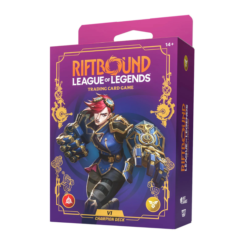 Riftbound: League of Legends TCG: Unleashed - Champion Deck - Vi - Card Games > Collectables > TCG > CCG -  UniVersus Games