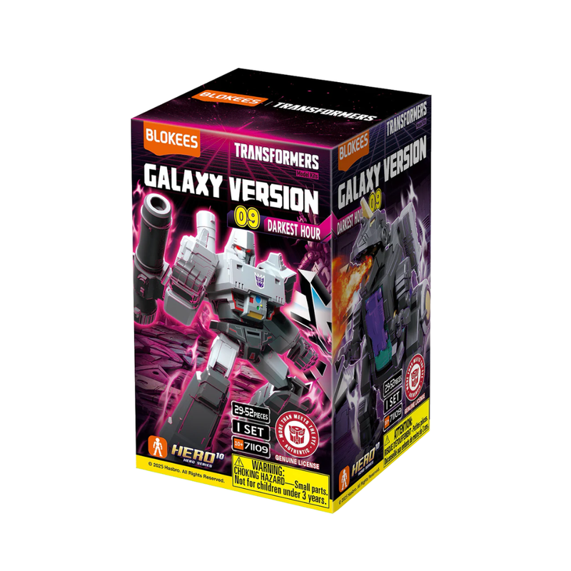 Blokees - Transformers Galaxy Version 09 - Darkest Hour - Set of 9