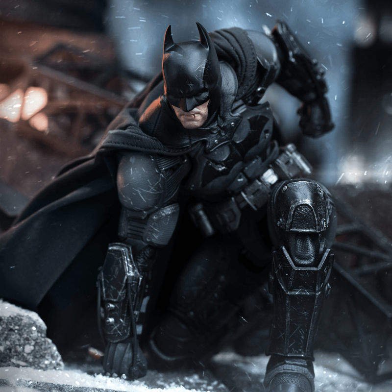 INART Action - Batman: Arkham Origins - Batman (Battle Damaged Version) (Preorder Dec 2026)