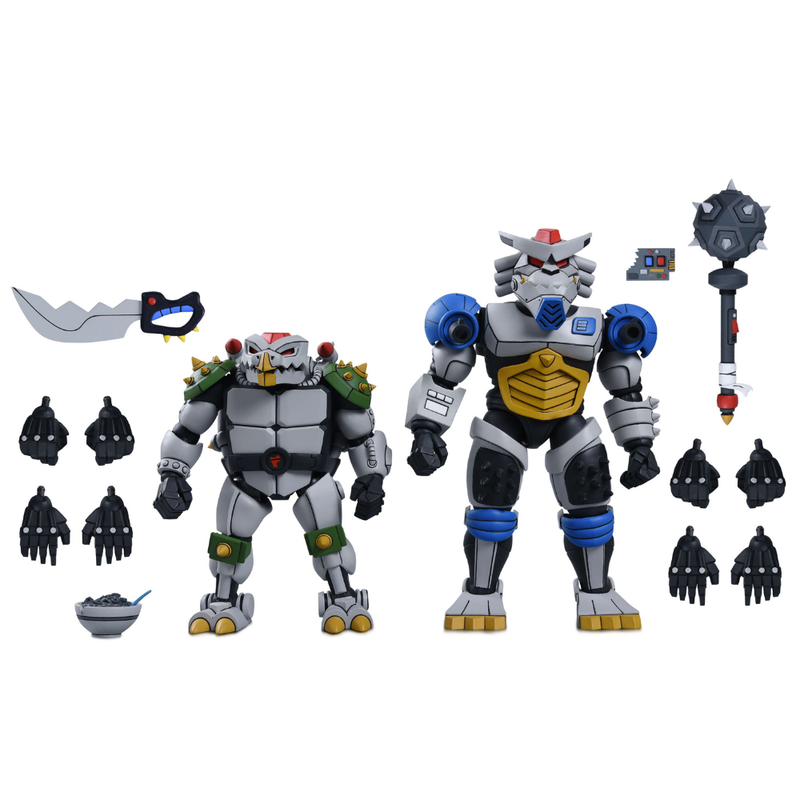 Teenage Mutant Ninja Turtles (Animated Series) - Robo Tokka & Robo Rahzar Two-Pack