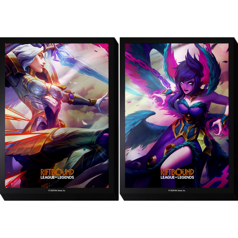 Riftbound: League of Legends TCG - Art Sleeves - 100ct - Kayle vs Morgana