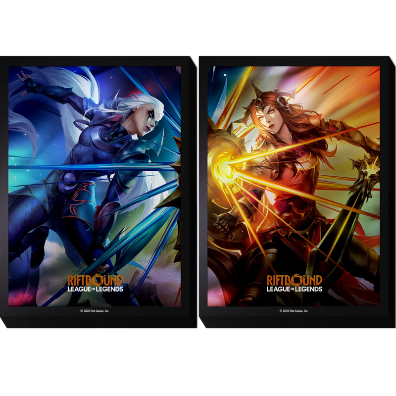 Riftbound: League of Legends TCG - Art Sleeves - 100ct - Diana vs Leona