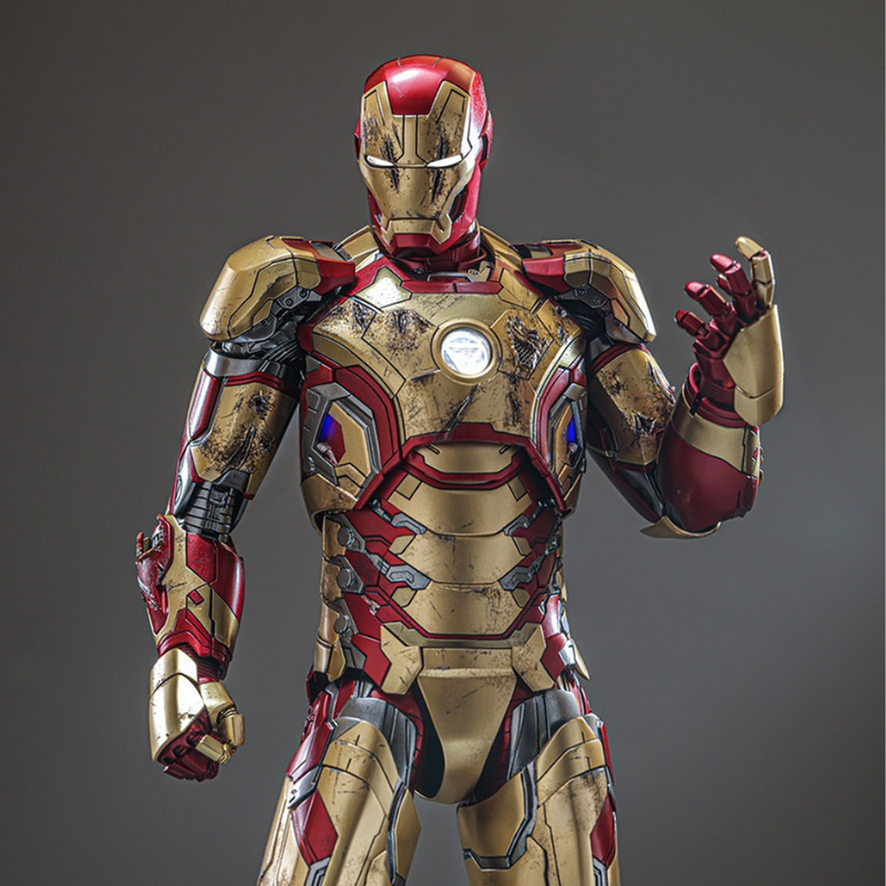 Iron Man 3 - Iron Man Mark XLII (2.0) Deluxe 1/6th Scale Collectible Figure - MMS759D66