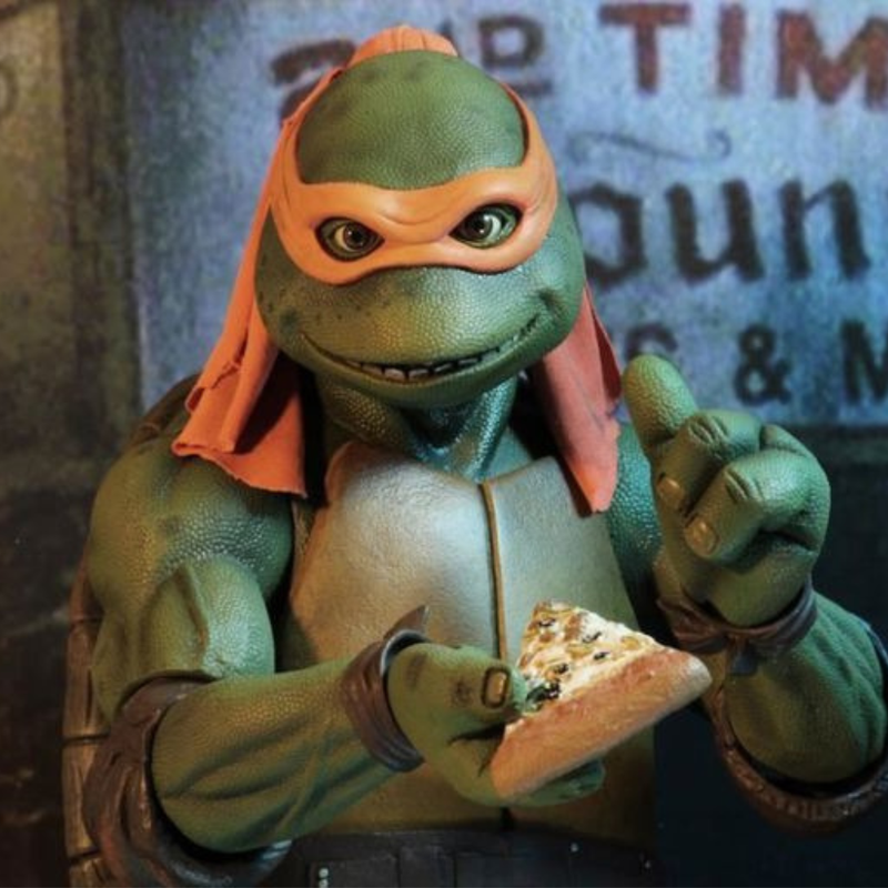 Teenage Mutant Ninja Turtles (1990 Movie) - Michelangelo 1/4 Scale Figure