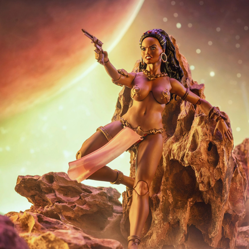 Frazetta Universe - ICON Collectibles - Dejah Thoris 1/12 Scale Action Figure (Preorder Q1 2027)