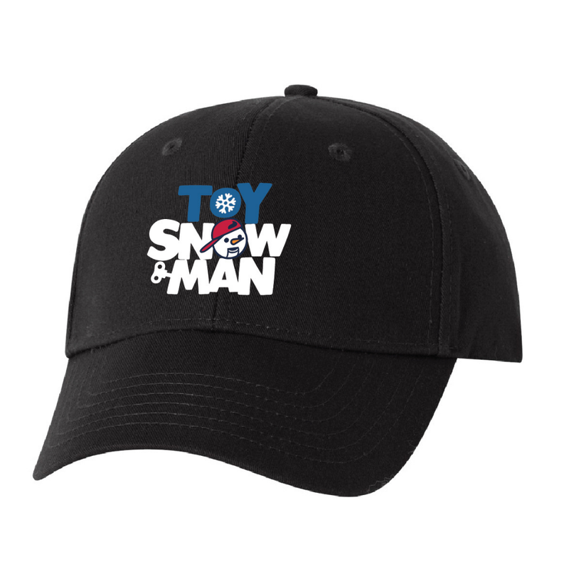 Toy Snowman Embroidered Cap
