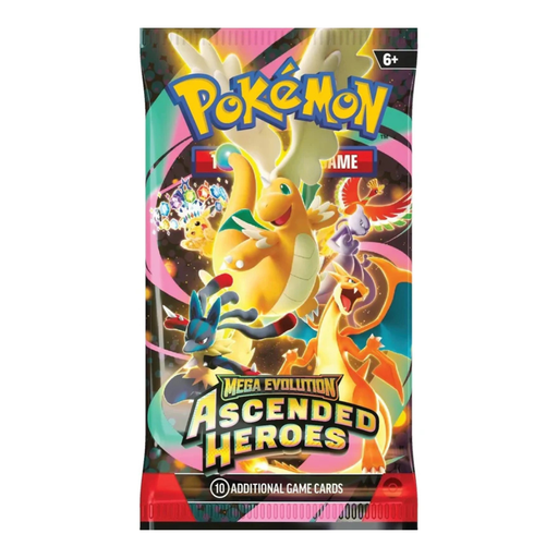 Pokémon TCG: Mega Evolution - Ascended Heroes - Booster Pack - Card Games > Collectables > TCG > CCG -  Pokemon TCG