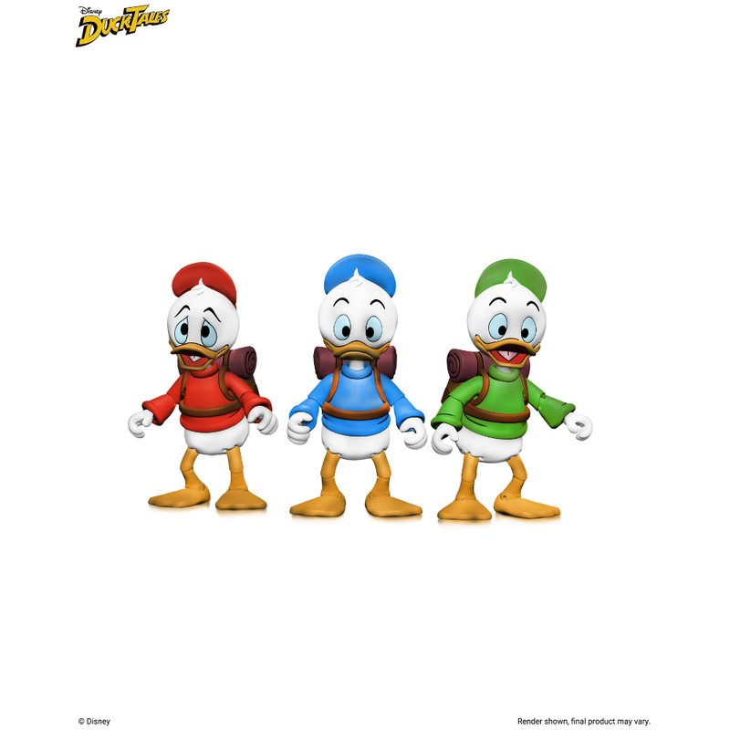 DuckTales - Ultimate Huey, Dewey, and Louie 3 Pack (Preorder Oct 2026) - Collectables > Action Figures > toys -  Neca