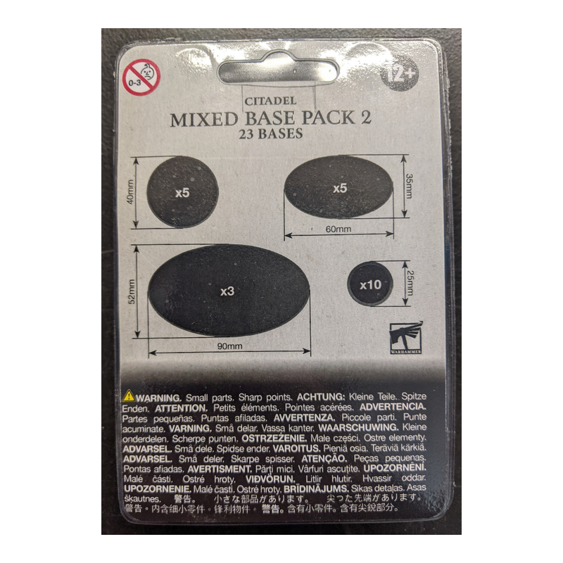Citadel - Mixed Base Pack 2 - 23 Bases - Miniature -  Games Workshop
