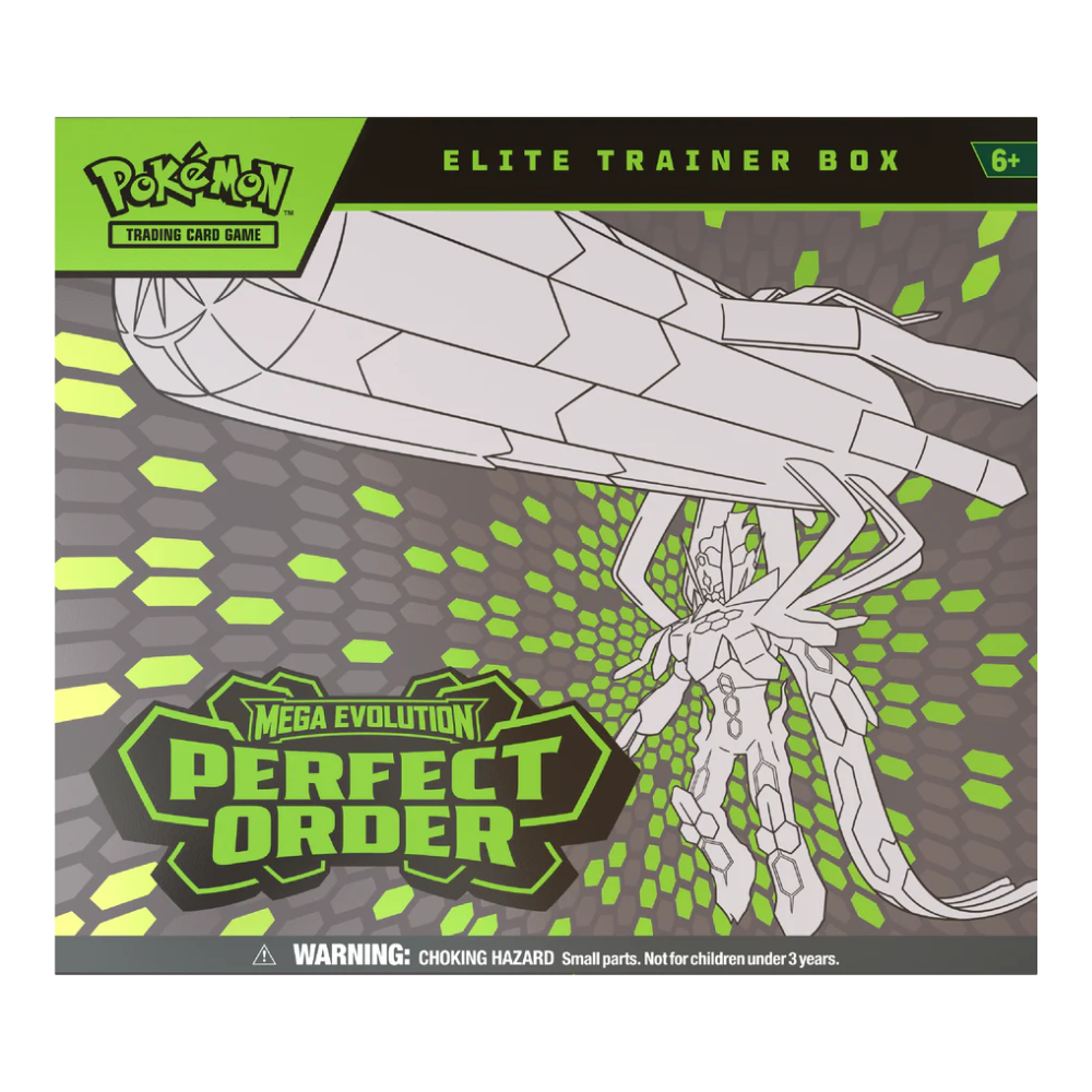 Pokémon TCG: Mega Evolution - Perfect Order - Elite Trainer Box — Toy ...
