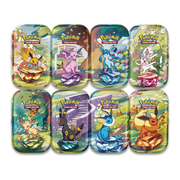 Pokémon TCG: Scarlet & Violet - Prismatic Evolutions - Mini Tin - Full Set (8 Tins) - Card Games > Collectables > TCG > CCG -  Pokemon TCG