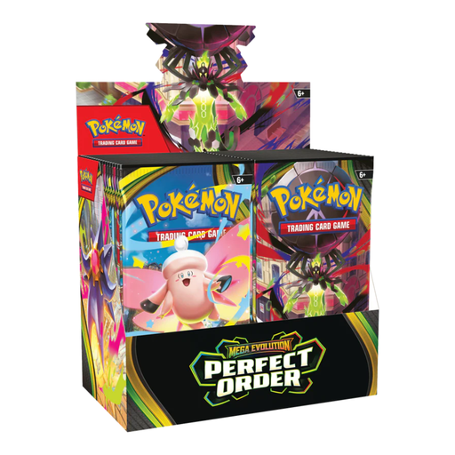 Pokémon TCG: Mega Evolution - Perfect Order - Booster Box - Card Games > Collectables > TCG > CCG -  Pokemon TCG